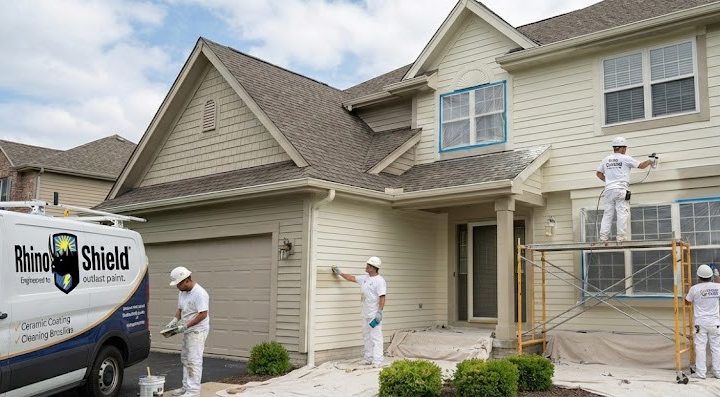 Rhino Shield painting